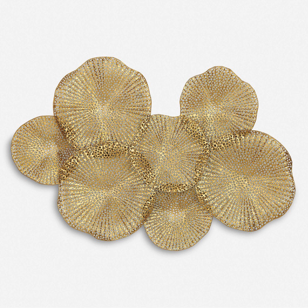 Ripley Metal Wall Art, Gold Wall Art| Uttermost