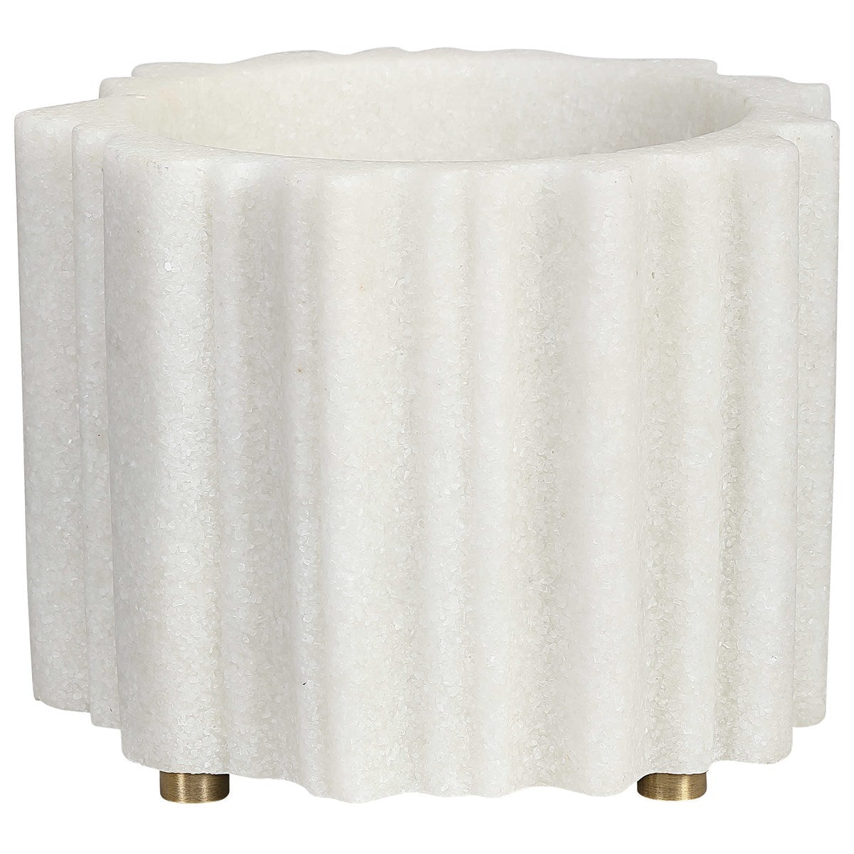 Ripple Cachepot Small Table Decors| Uttermost