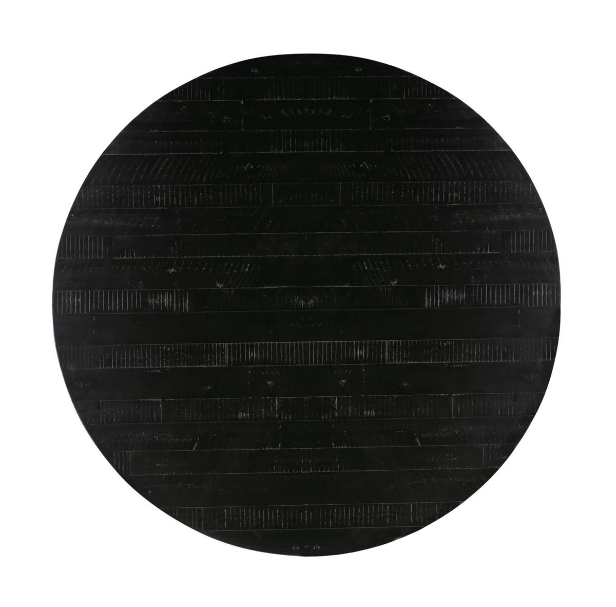Rishi Black Rope Round Table Dining Tables| TOV
