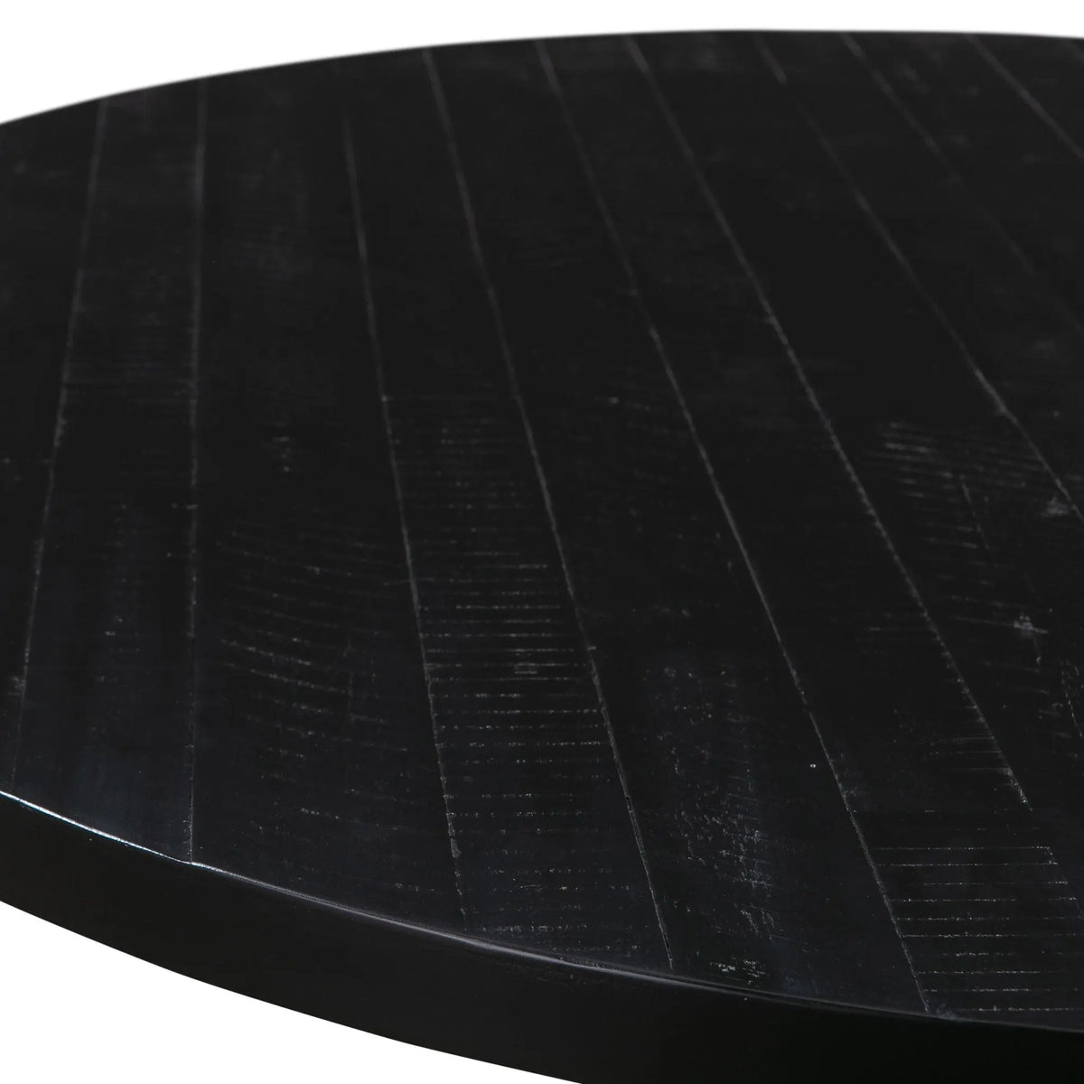 Rishi Black Rope Round Table Dining Tables| TOV