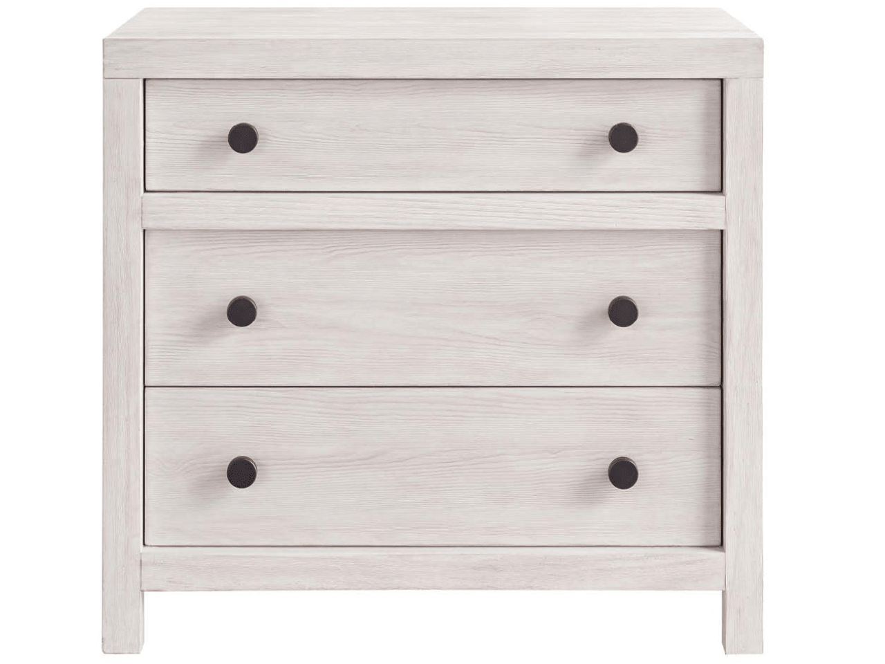River Rock Three Drawer Nightstand Nightstands| Universal