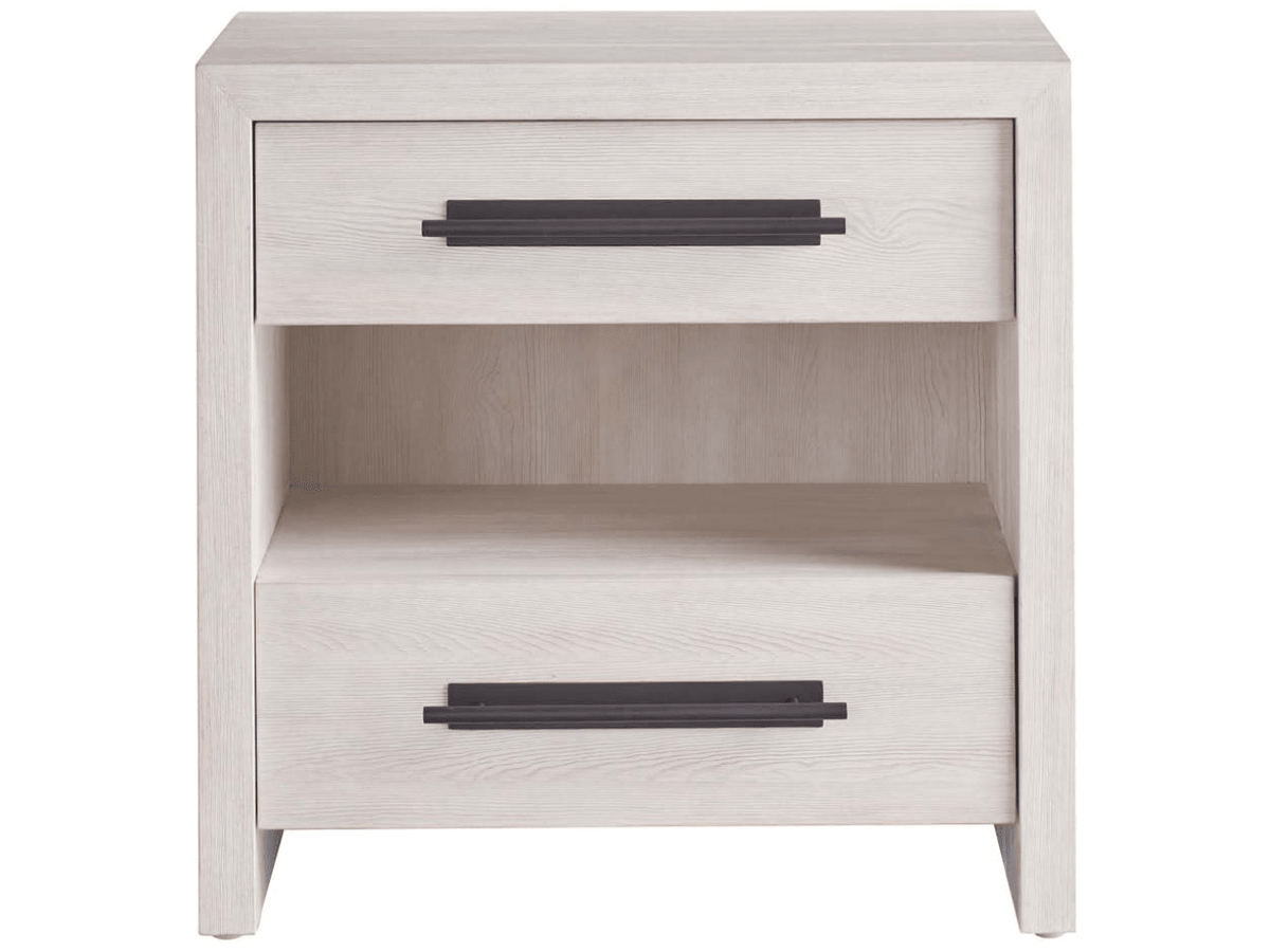 River Rock Two Drawer Nightstand Nightstands| Universal