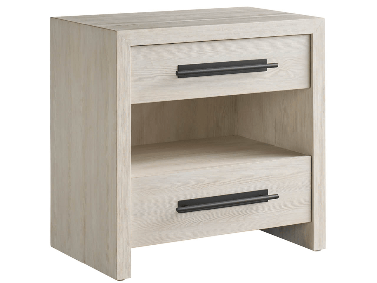 River Rock Two Drawer Nightstand Nightstands| Universal