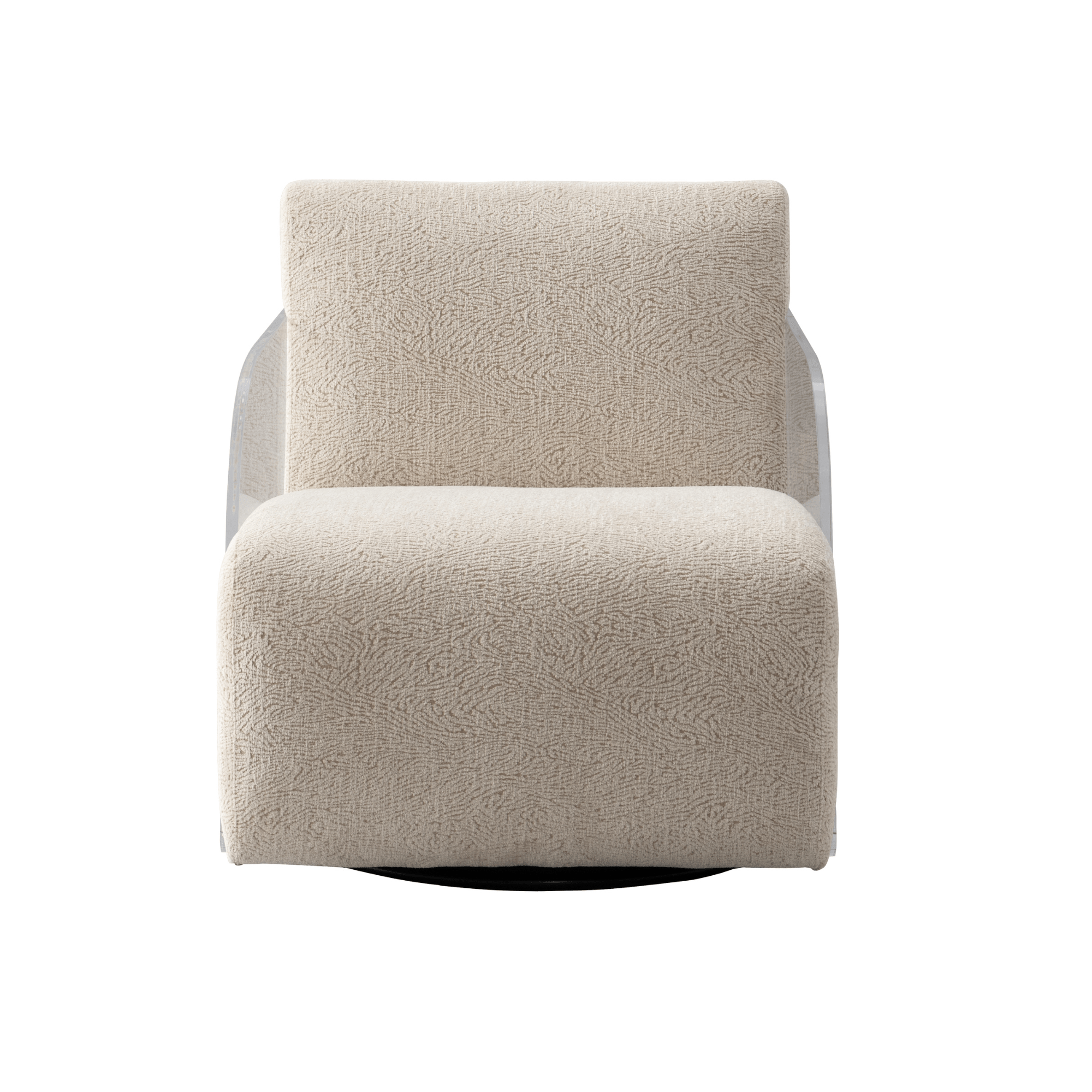 Riverside Beige swivel chair Chairs| Roots Furniture