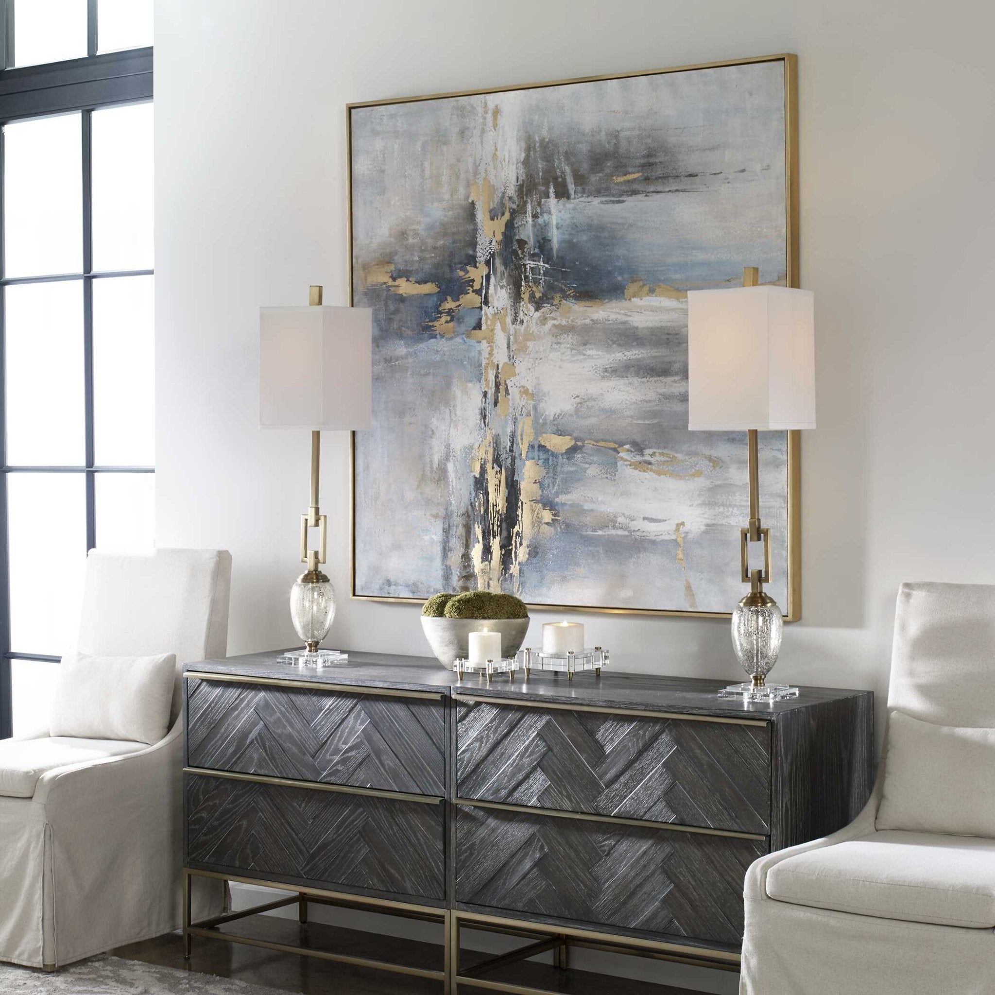 Road Less Traveled Hand Painted Canvas Paintings & Pictures| Uttermost