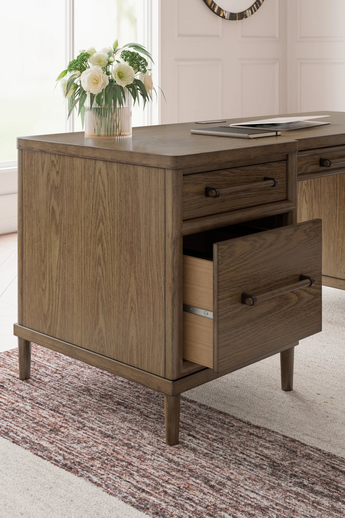 Roanhowe 68" Home Office Desk Home Office| Ashley Homestore