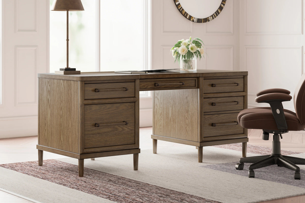 Roanhowe 68" Home Office Desk Home Office| Ashley Homestore
