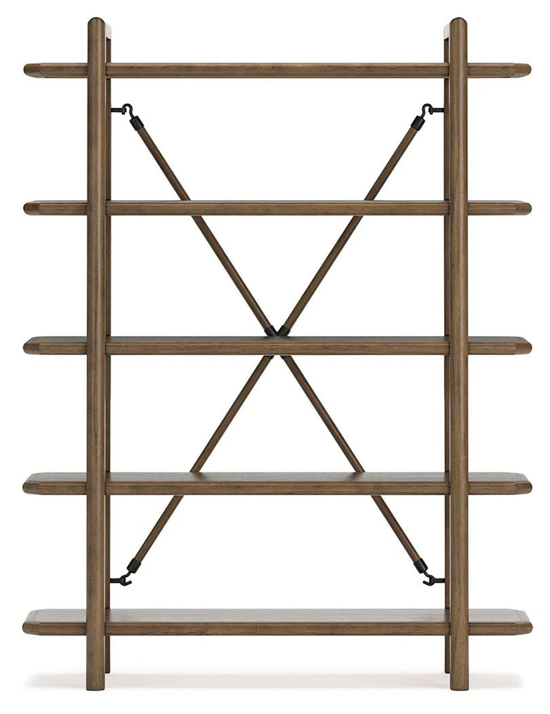 Roanhowe 71" Bookcase - Al Rugaib Furniture