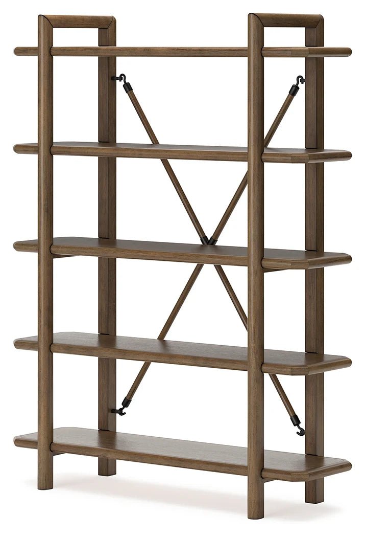 Roanhowe 71" Bookcase - Al Rugaib Furniture