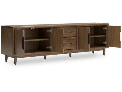 Roanhowe TV Stand And Home Office Desk Set - Al Rugaib Furniture