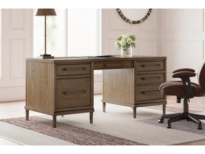 Roanhowe TV Stand And Home Office Desk Set - Al Rugaib Furniture