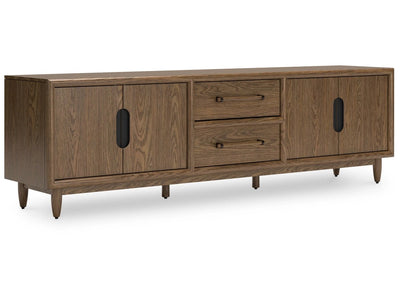 Roanhowe TV Stand And Home Office Desk Set - Al Rugaib Furniture