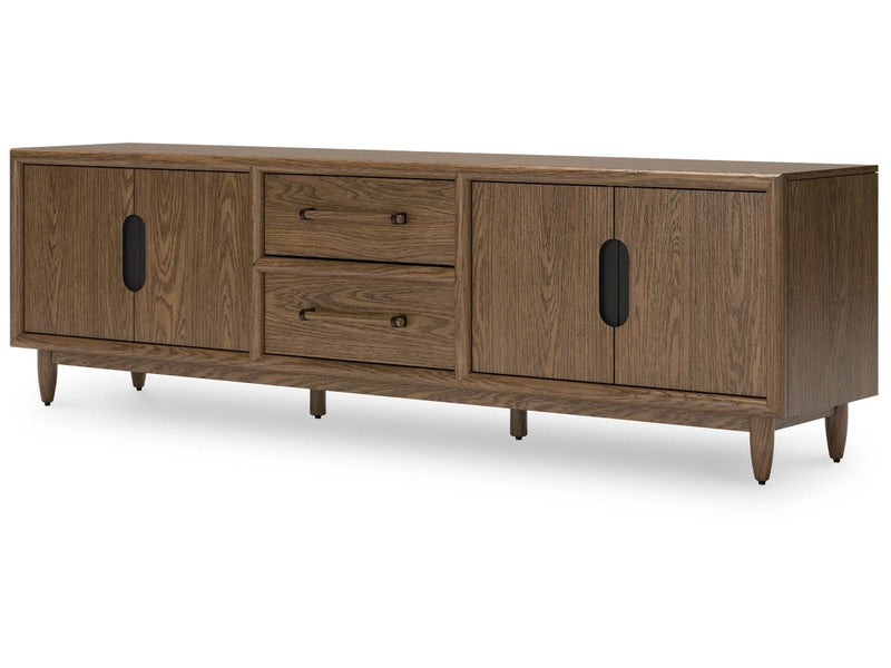 Roanhowe TV Stand And Home Office Desk Set - Al Rugaib Furniture