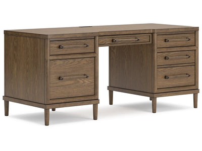 Roanhowe TV Stand And Home Office Desk Set - Al Rugaib Furniture