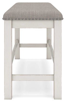 Robbinsdale 49" Counter Height Dining Bench - Al Rugaib Furniture