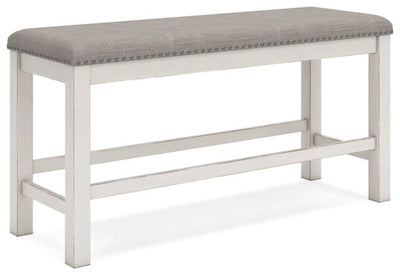 Robbinsdale 49" Counter Height Dining Bench - Al Rugaib Furniture