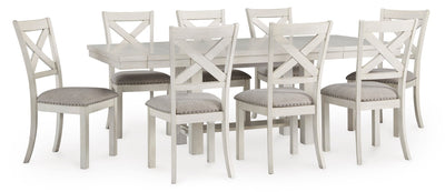 Robbinsdale Dining Extension Table Set with Free Rug - Al Rugaib Furniture