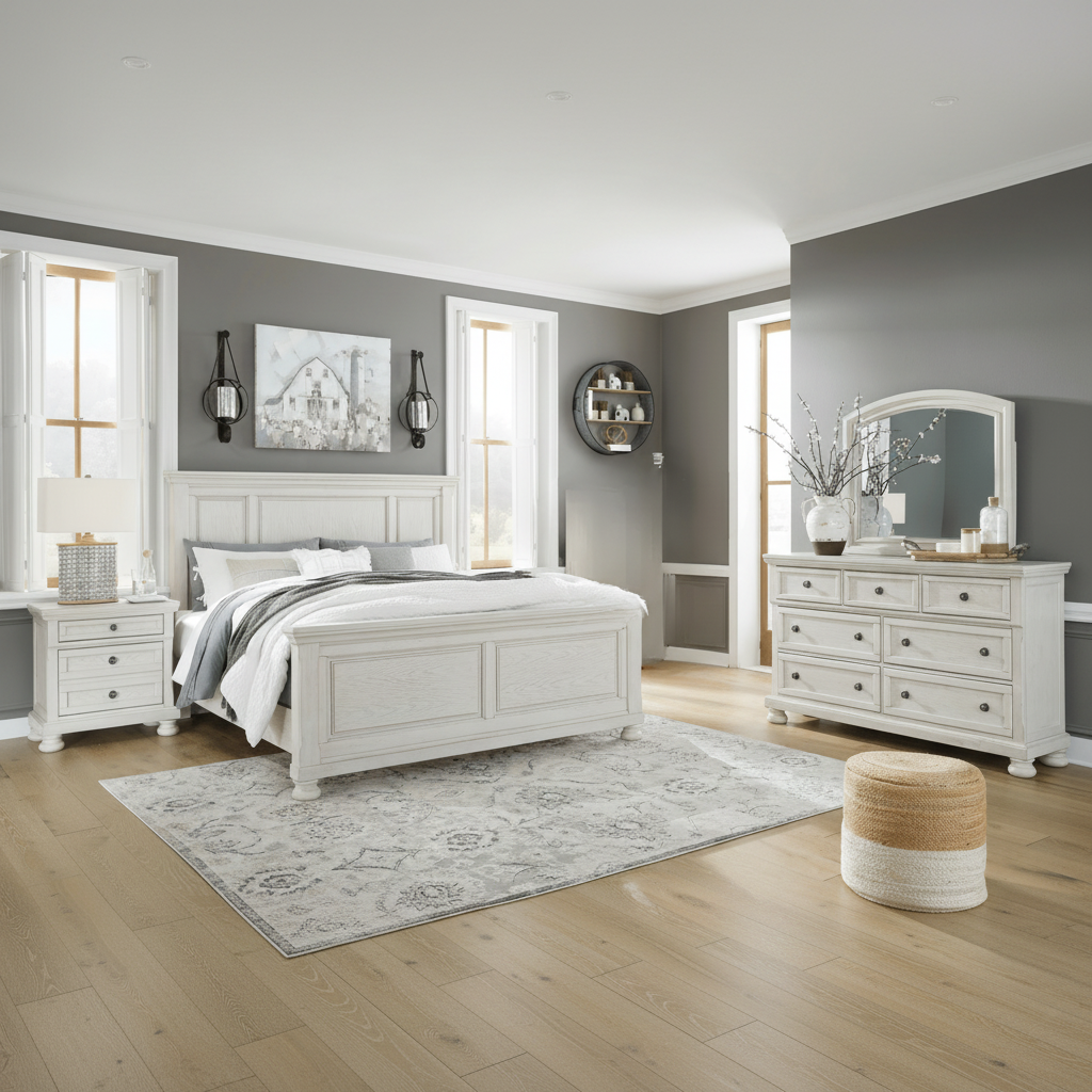 Robbinsdale King Bedroom No Chest Bedroom Sets| Ashley Homestore