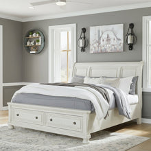 Robbinsdale King Sleigh Bed With Storage
