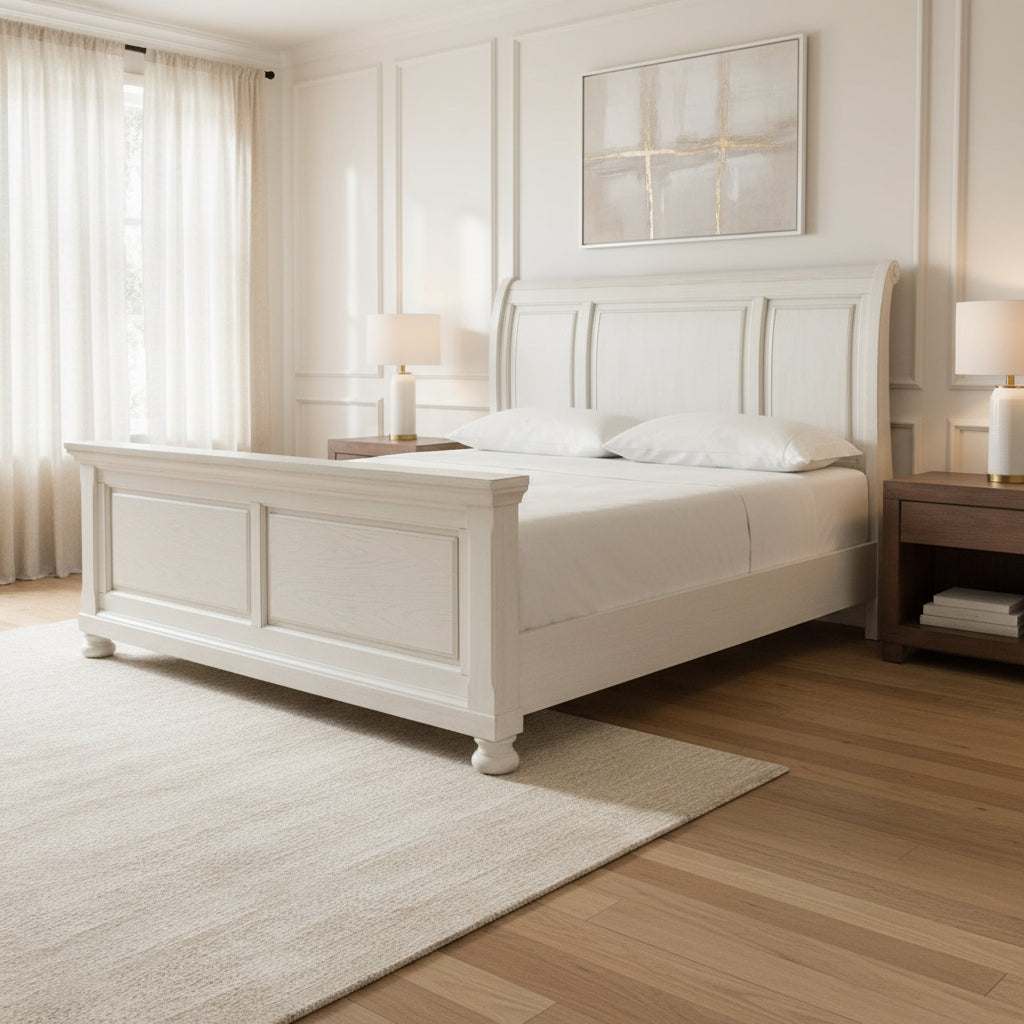 Robbinsdale Queen Sleigh Bed Beds| Ashley Homestore