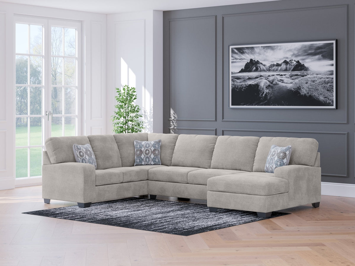 Rodington 3-Piece Sectional with Chaise Sectionals| Ashley Homestore