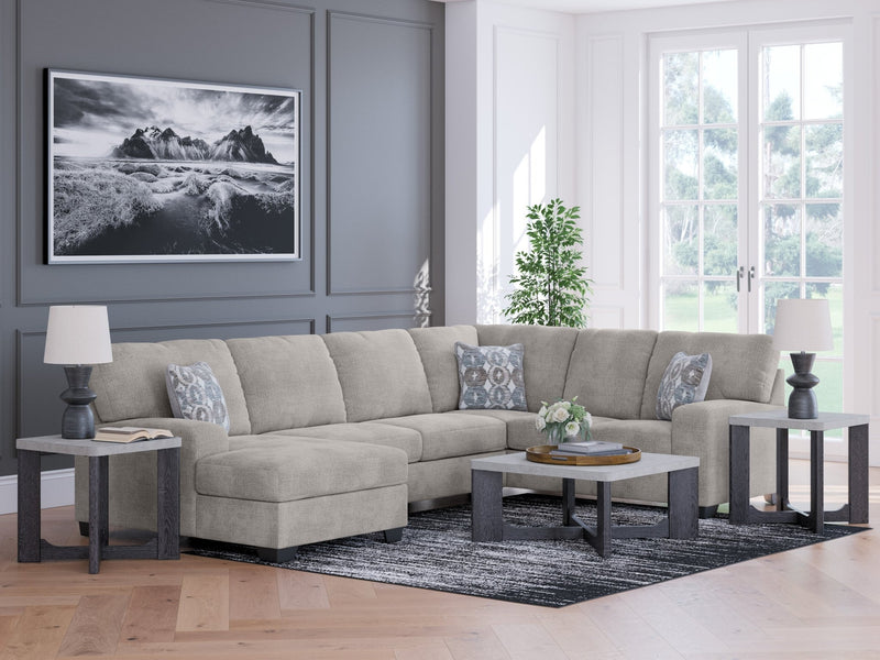 Rodington 3 - Piece Sectional with Chaise - Al Rugaib Furniture