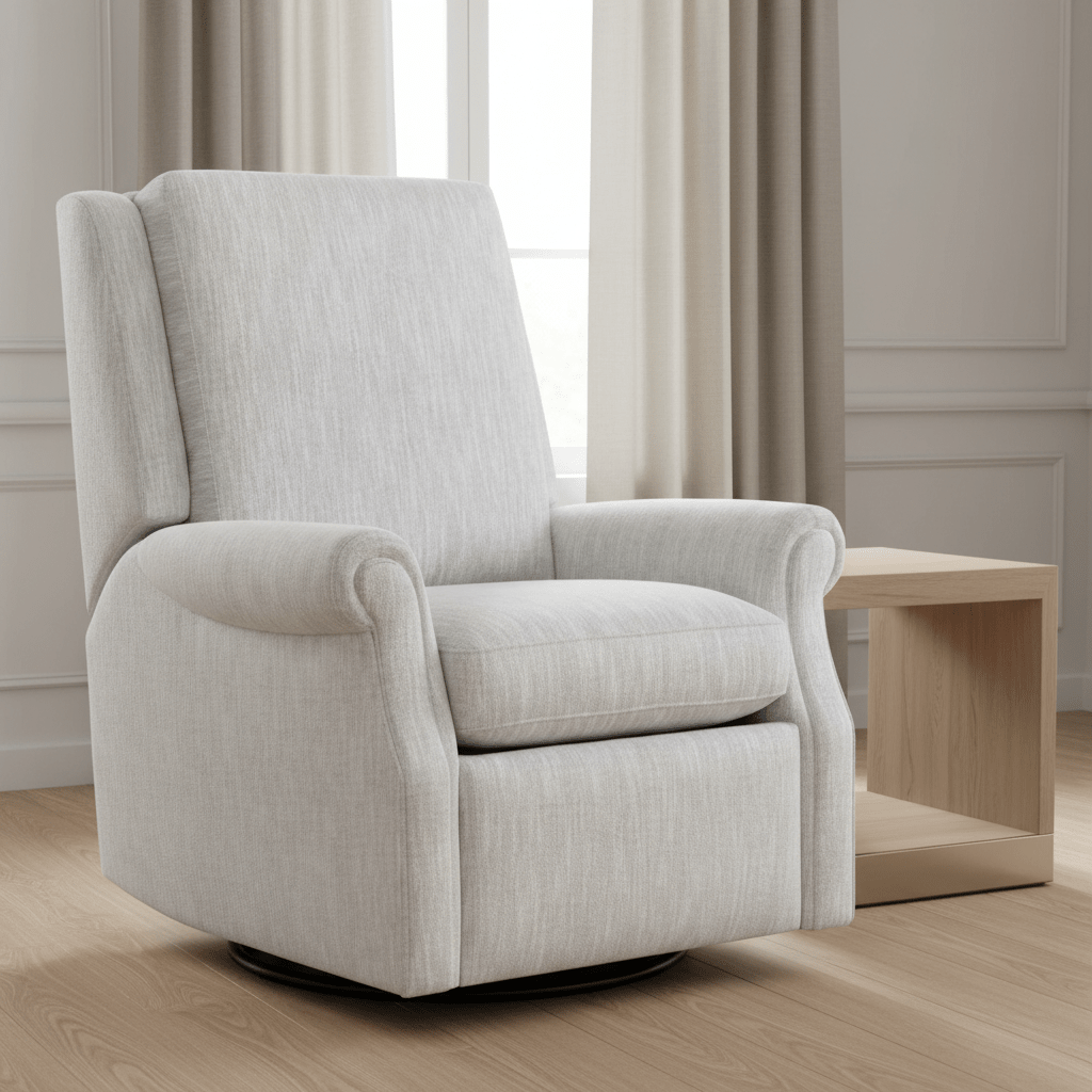 Roll Arm Manual Swivel Glider Recliner Recliners| Fairfield Chair