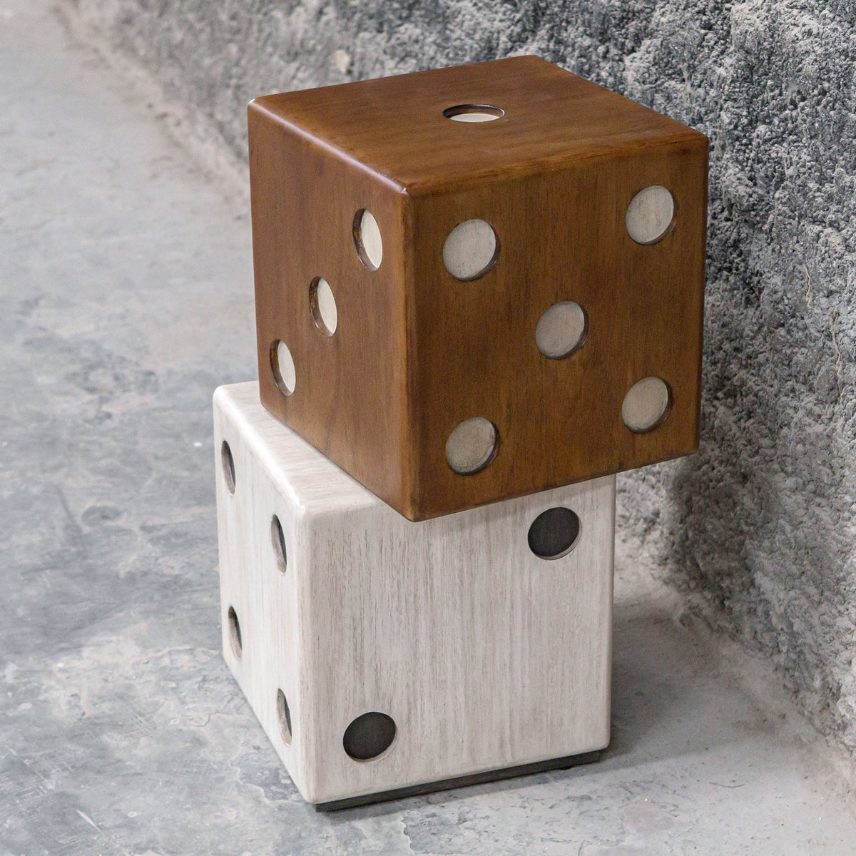 Roll The Dice Accent Table Table Decors| Uttermost