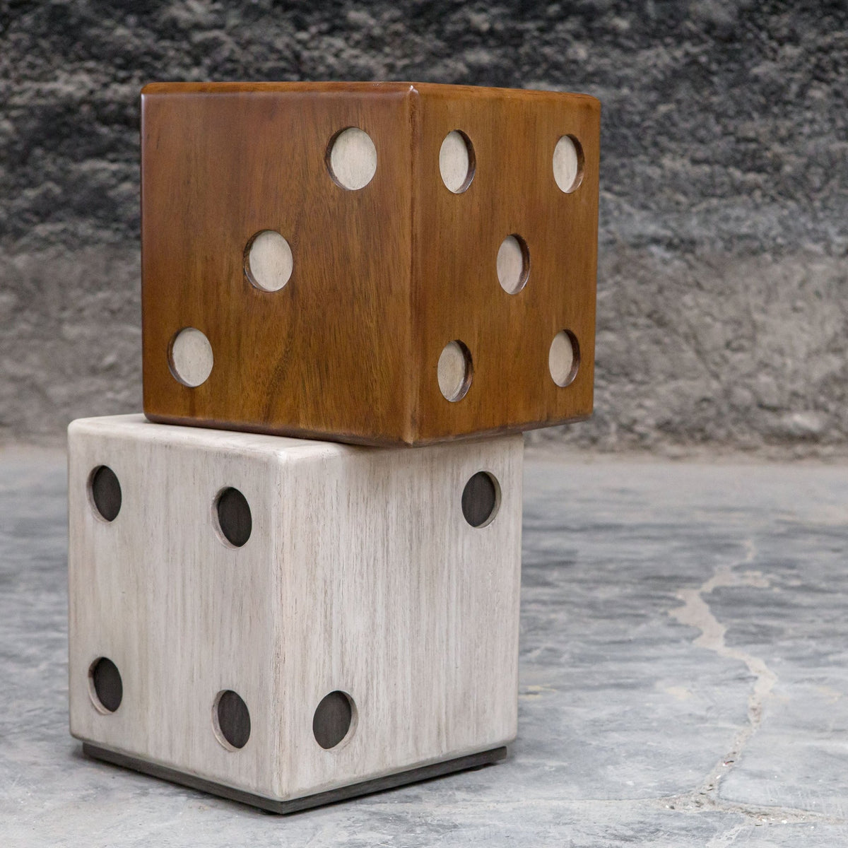 Roll The Dice Accent Table Table Decors| Uttermost