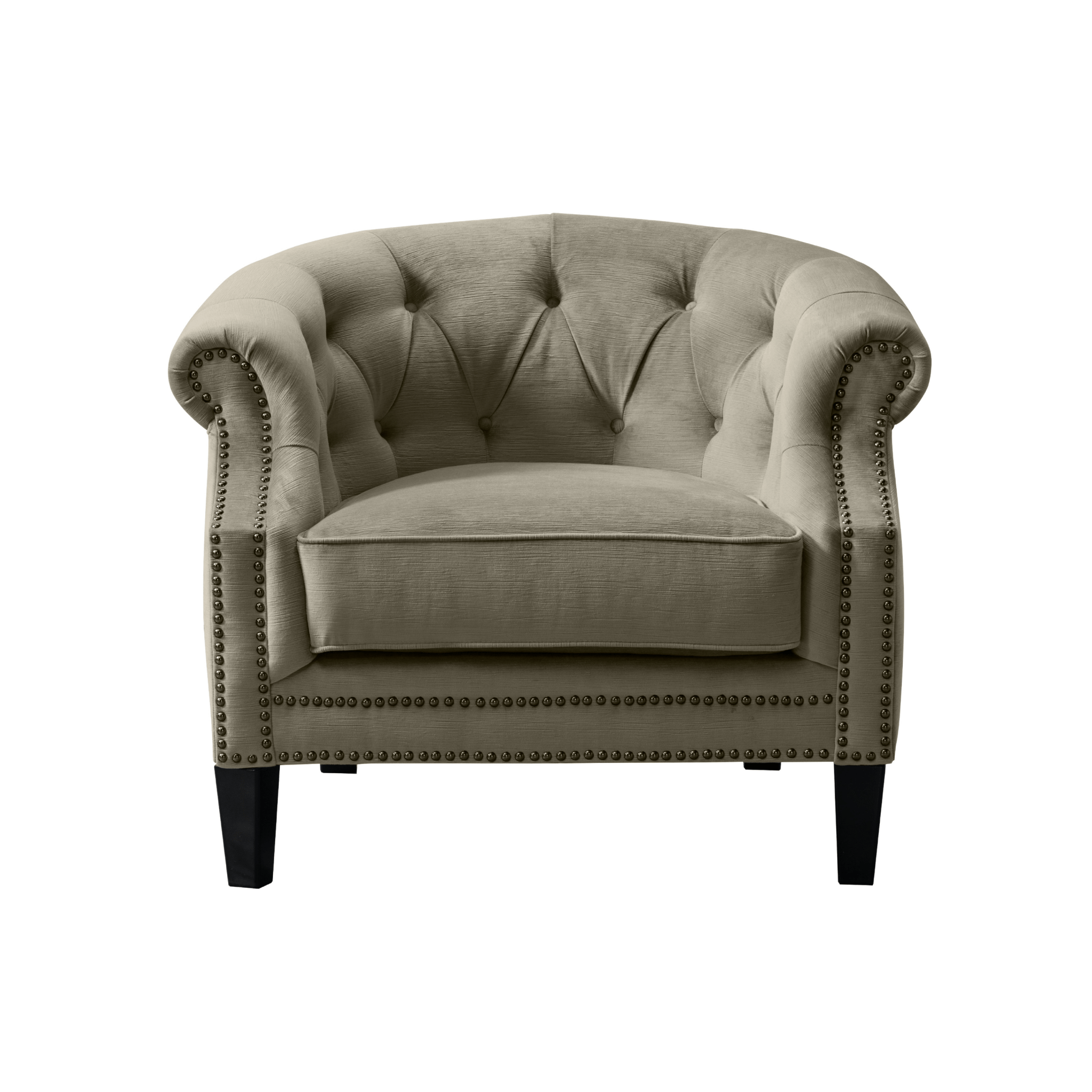 Romanian Key Beige Accent Chair Chairs| Roots Furniture