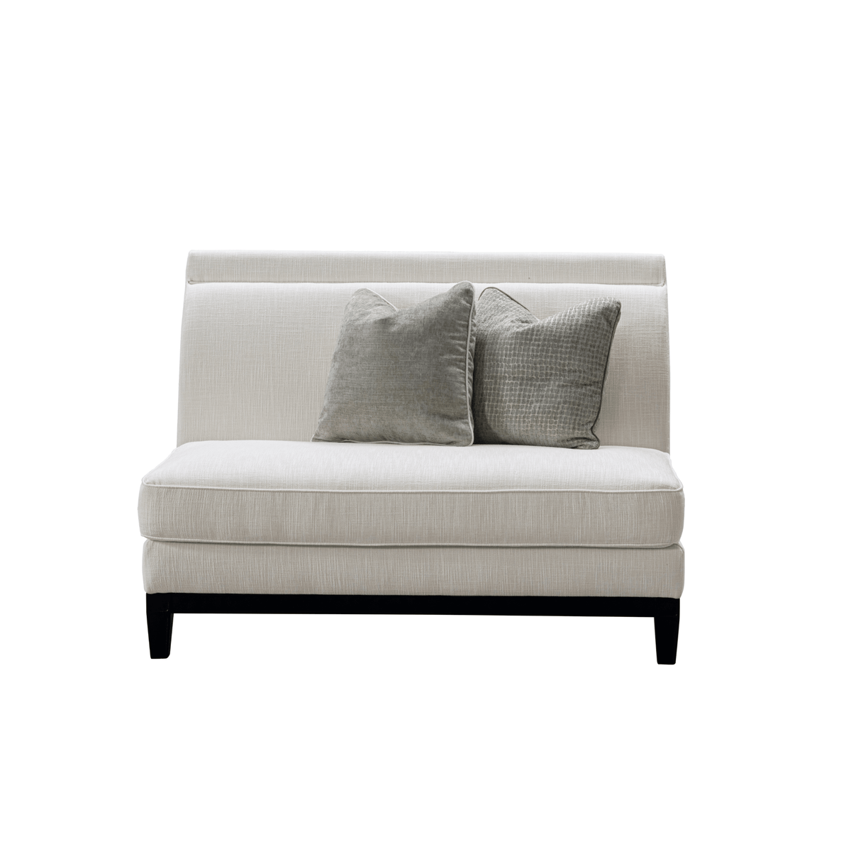 Romanian Key Beige Sectional Armless 2 seater Sectionals| Roots Furniture