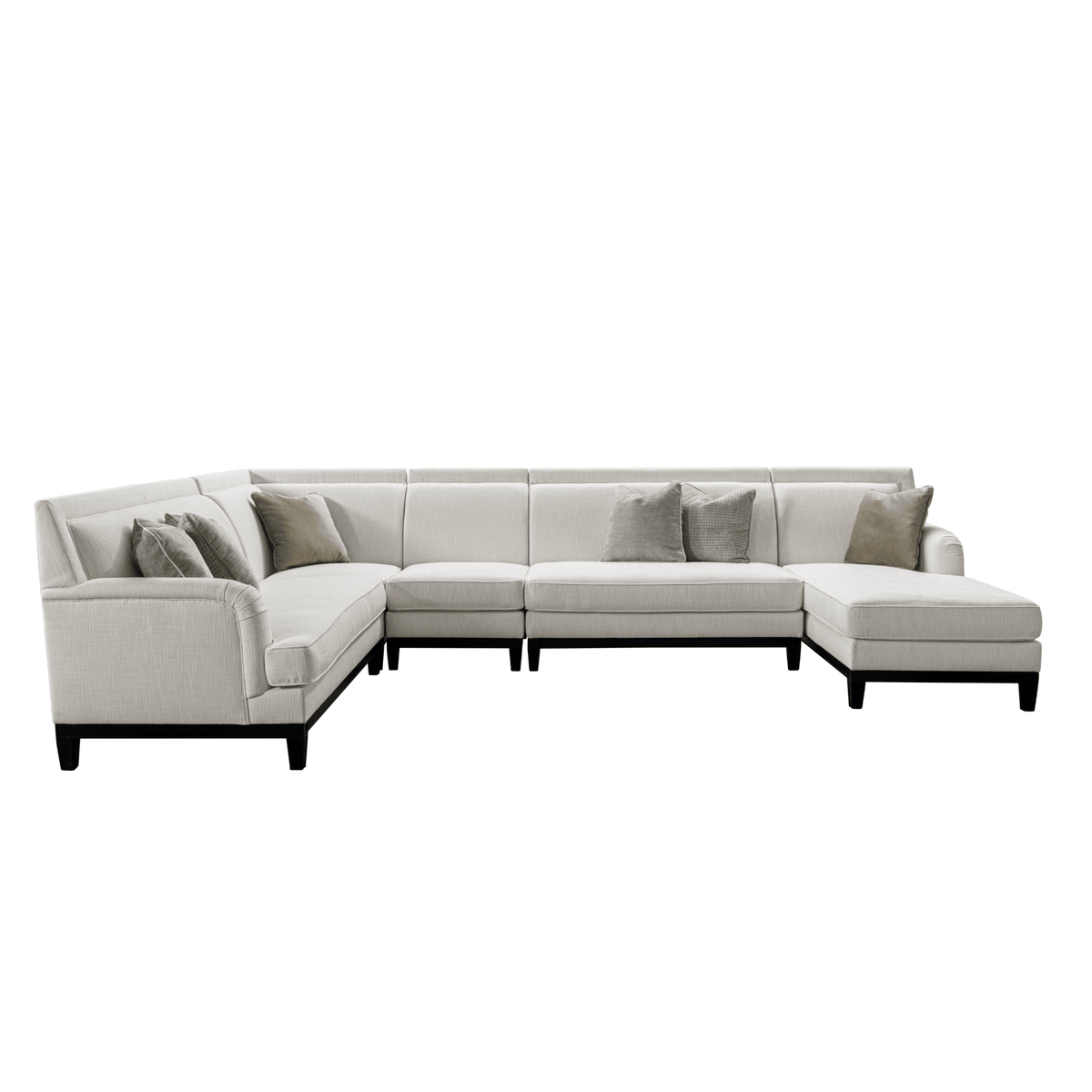 Romanian Key Beige Sectional Corner Sectionals| Roots Furniture