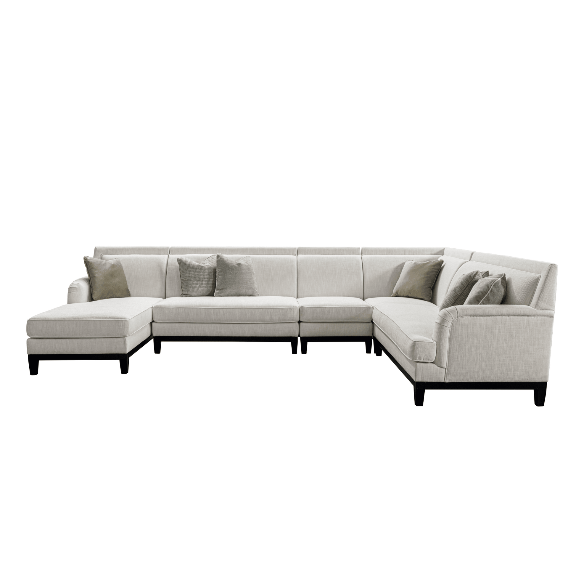 Romanian Key Beige Sectional RAF Sectionals| Roots Furniture