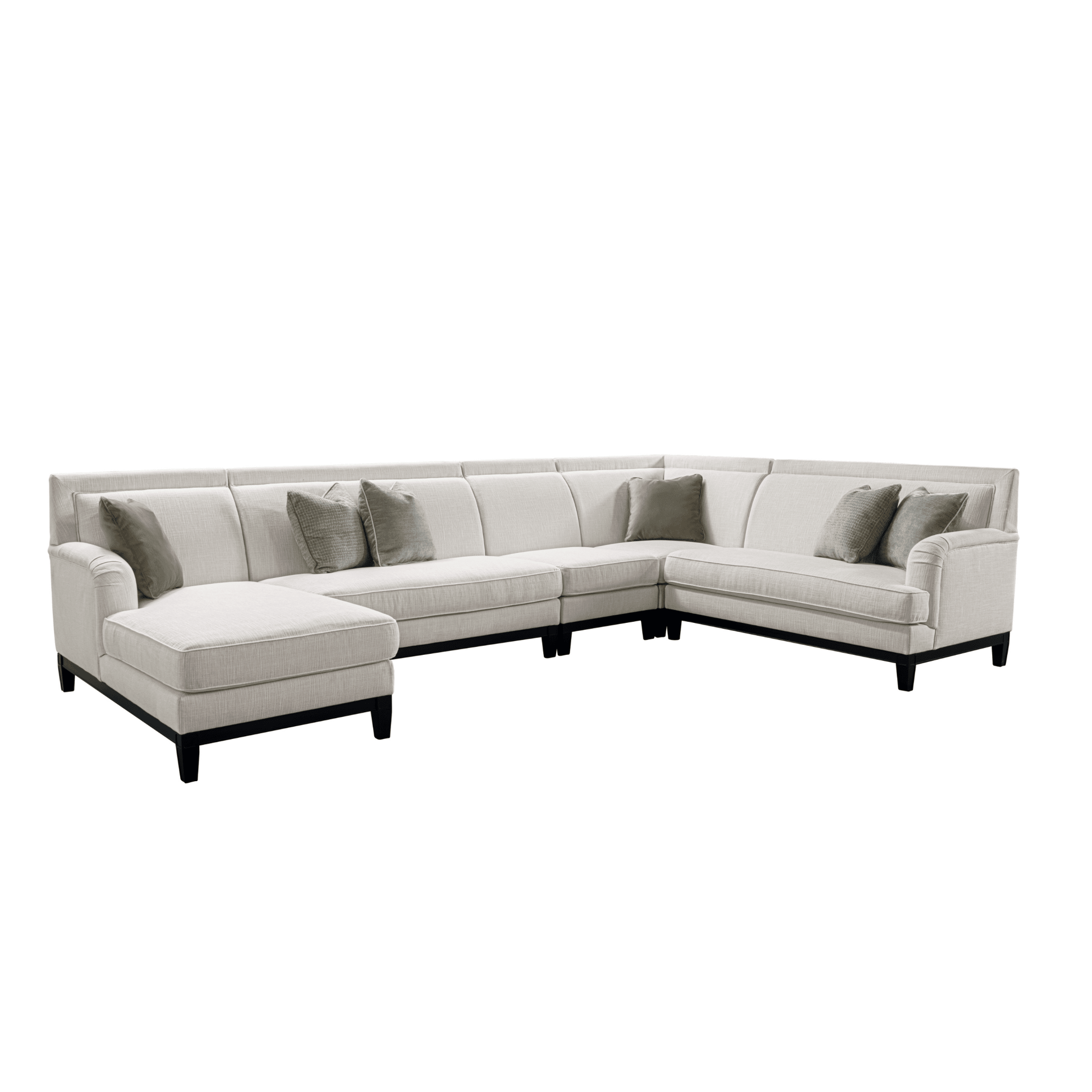 Romanian Key Beige Sectional RAF Sectionals| Roots Furniture