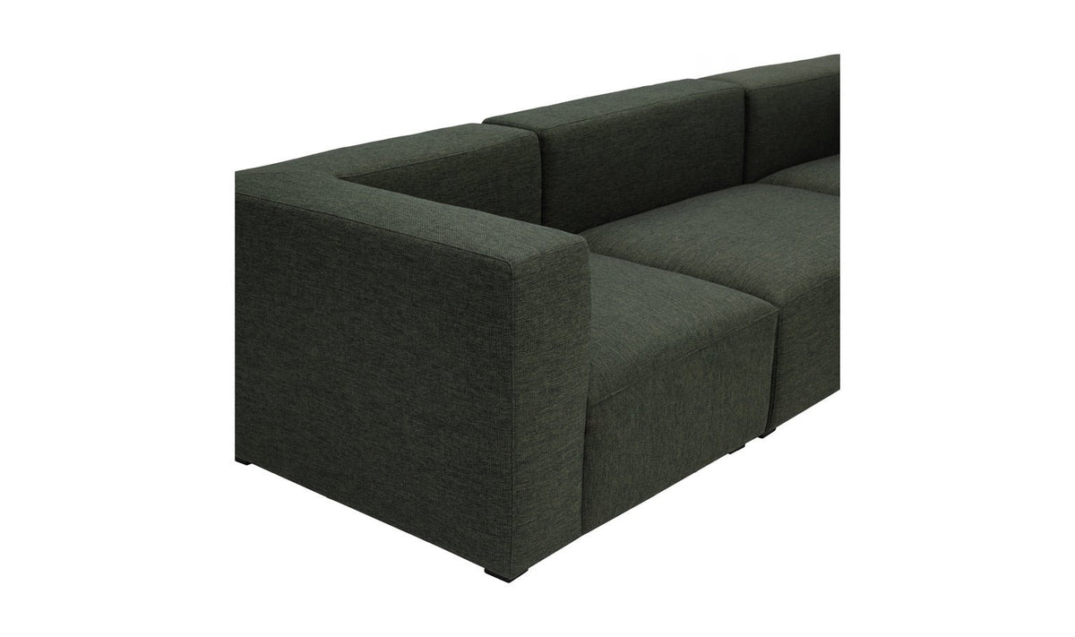 Romy Dream Modular Sectional Forest Shade Sectionals| Moe's Home