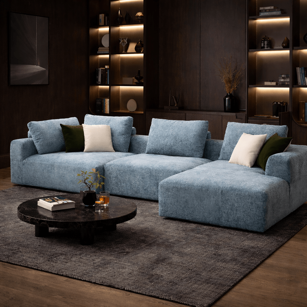 Ronan Grey Sofa Sectionals| Roots Furniture