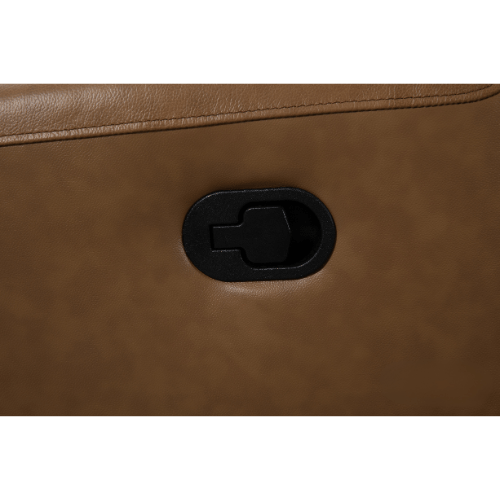Roots Comfort Brown Leather Manual Recliner Recliners| Roots Furniture