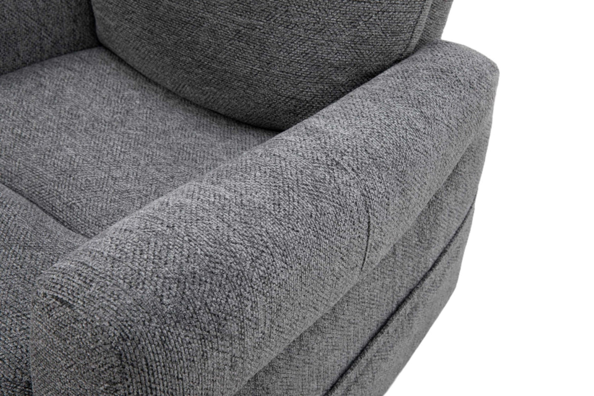 Roots Comfort Grey Manual Recliner Lift Recliners| Roots Furniture