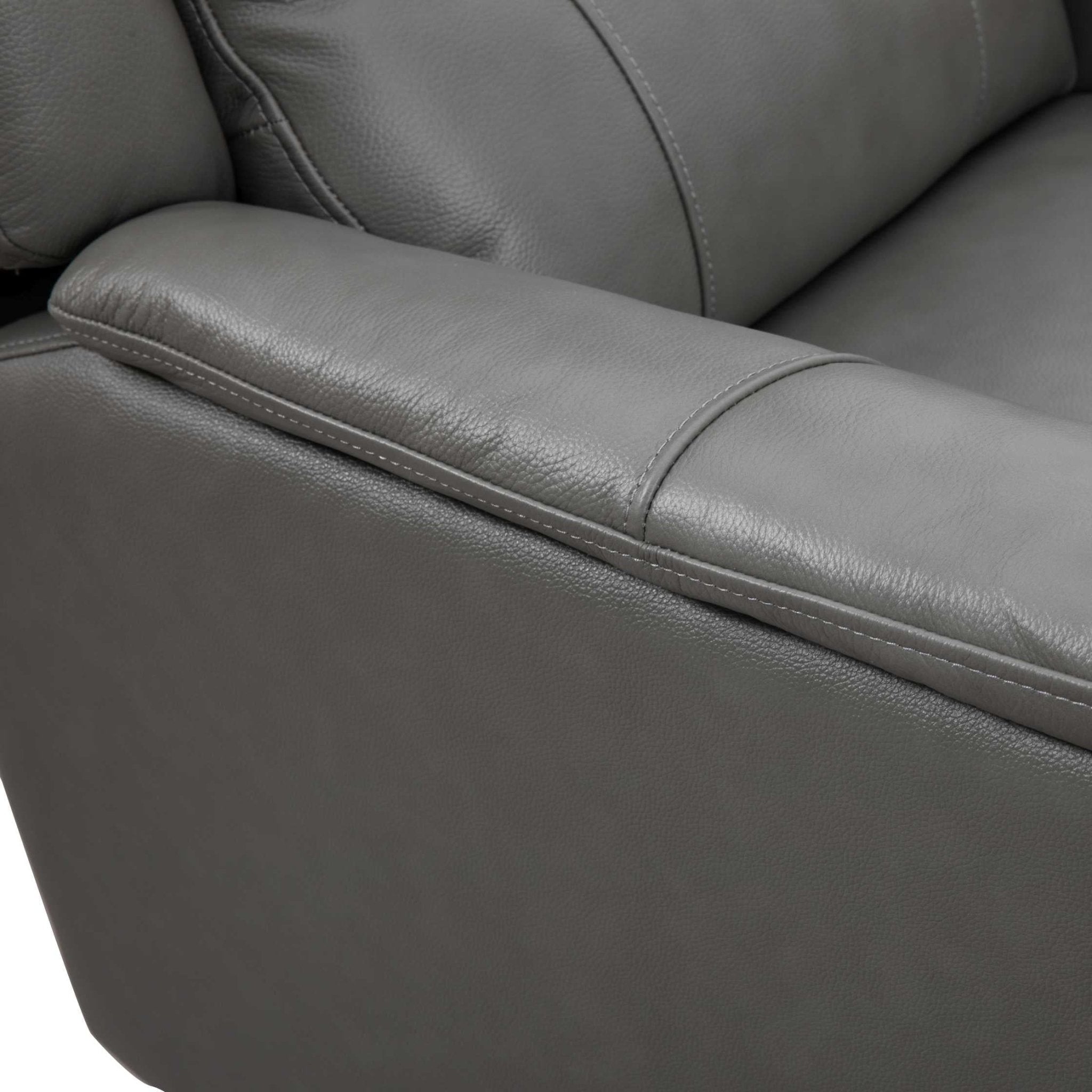 Roots Comfort Grey Manual Recliner Swivel Recliners| Roots Furniture