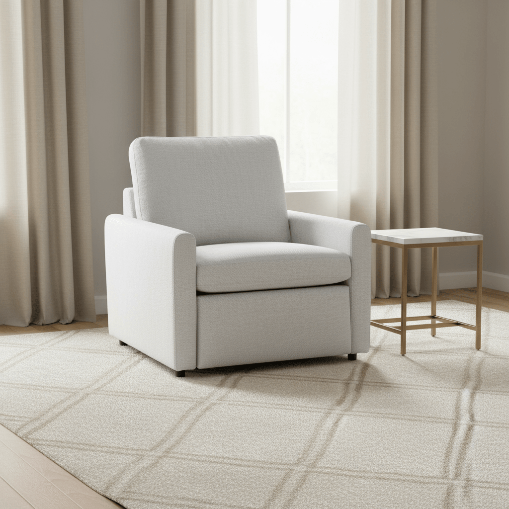 Roots Comfort Grey Power Recliner Recliners| Roots Furniture