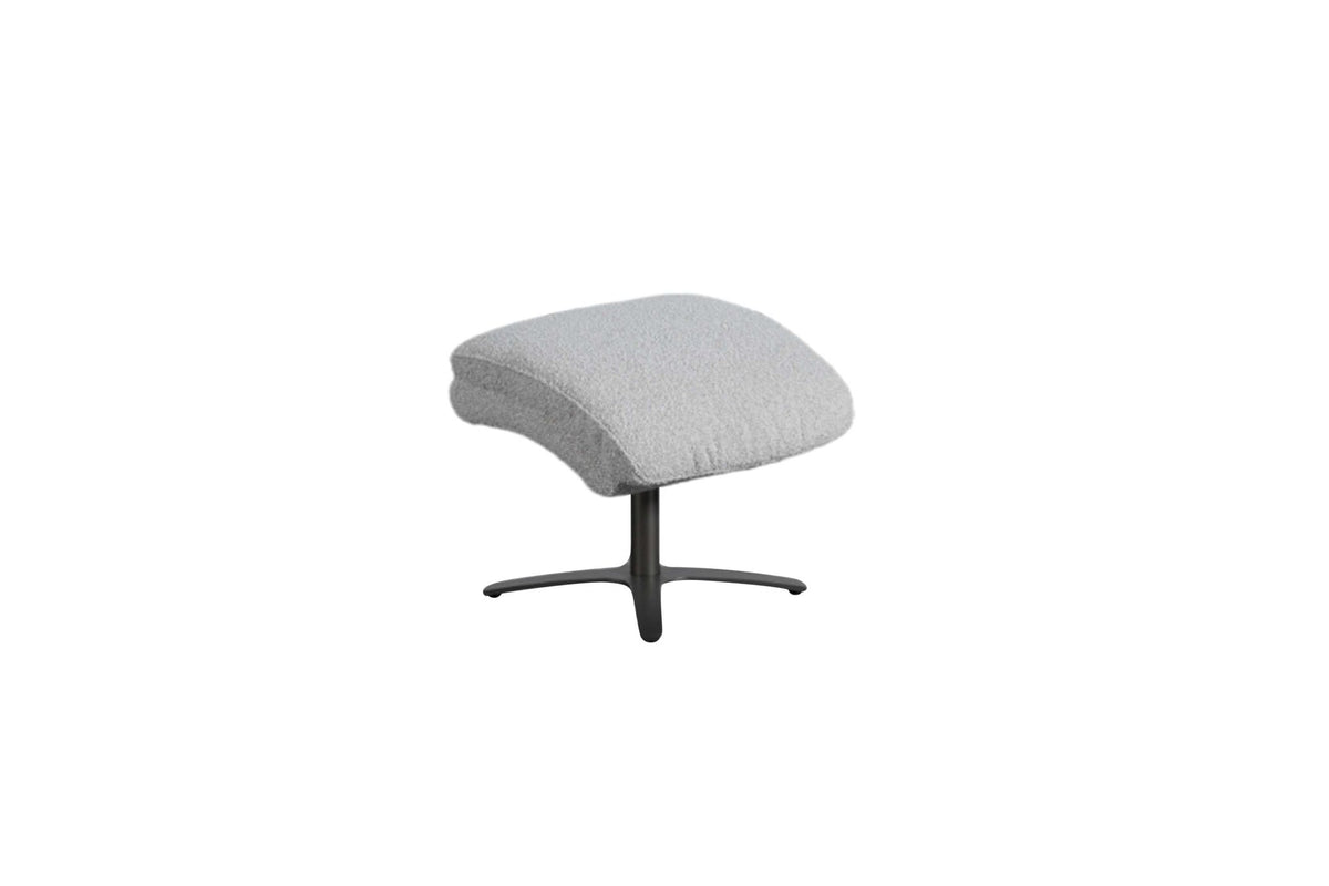 Roots Comfort Grey Power Recliner w/Ottoman Recliners| Roots Furniture