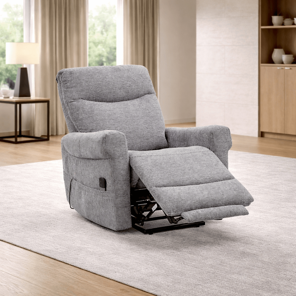 Roots Comfort White Manual Recliner Recliners| Roots Furniture