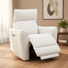 Roots Comfort White Power Recliner
