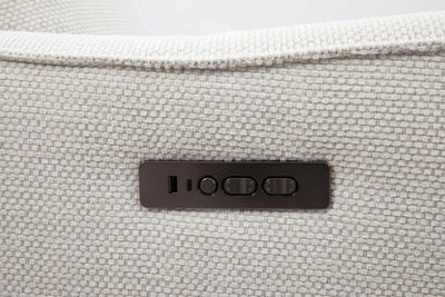 Roots Comfort White Power Recliner - Al Rugaib Furniture