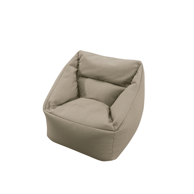 Roots For Fun Beige Bean Bag - Al Rugaib Furniture