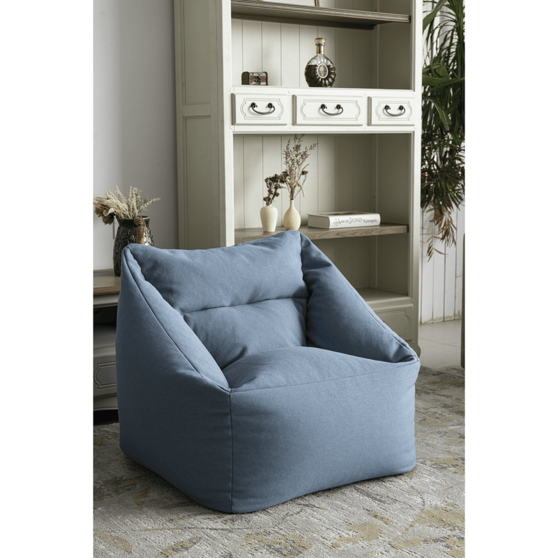 Roots For Fun Blue Bean Bag - Al Rugaib Furniture