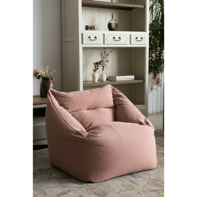 Roots For Fun Pink Bean Bag - Al Rugaib Furniture