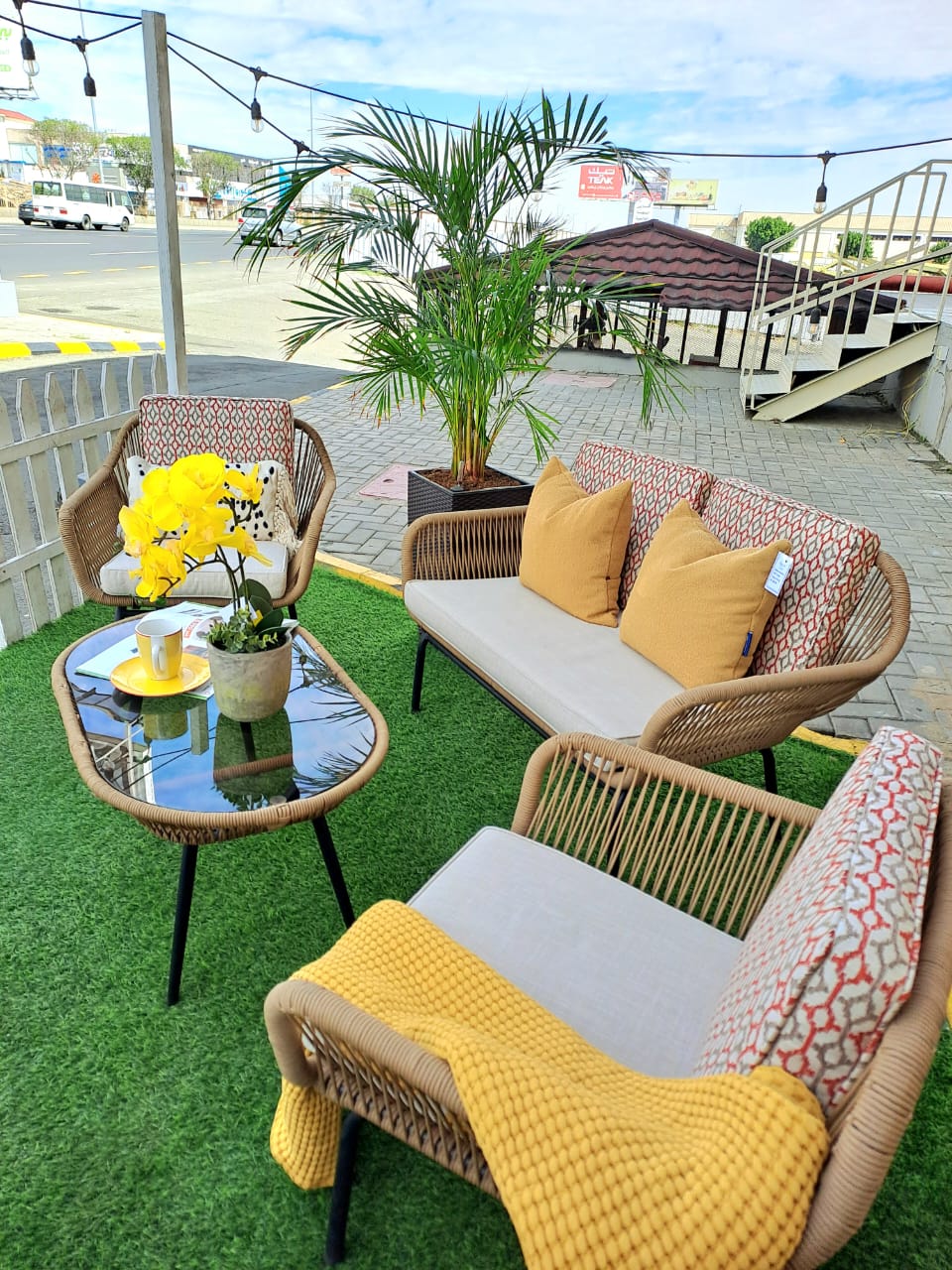Rope Outdoor Set Outdoor Sets| Roots Furniture