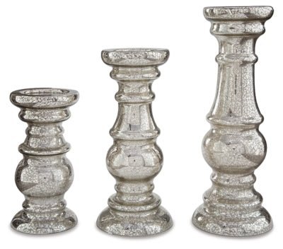 Rosario Candle Holder (Set of 3) Candle Holders| Ashley Homestore