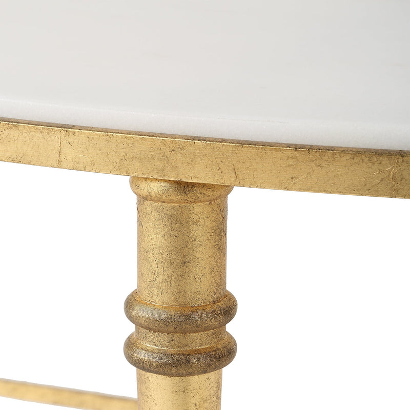 ROSHN 102 W x 43 H x 102 D Round Coffee Table - Al Rugaib Furniture